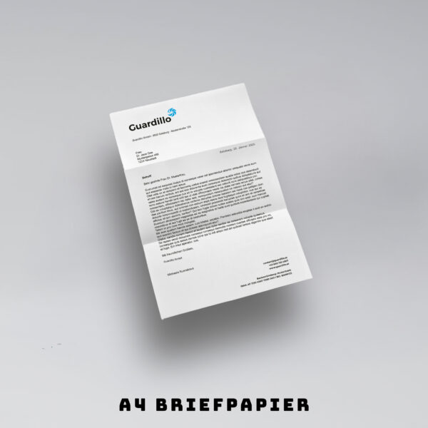 A4 Briefpapier