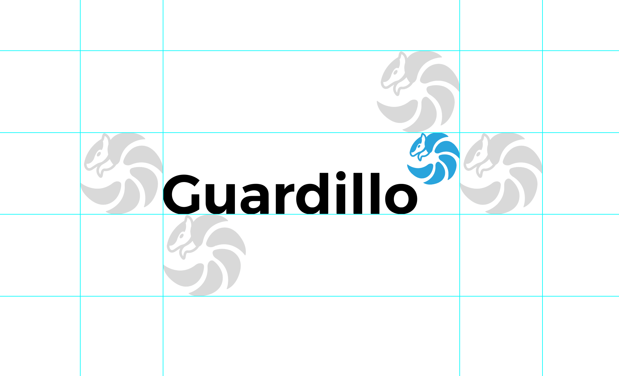 Logo mit Sicherheitsabstand