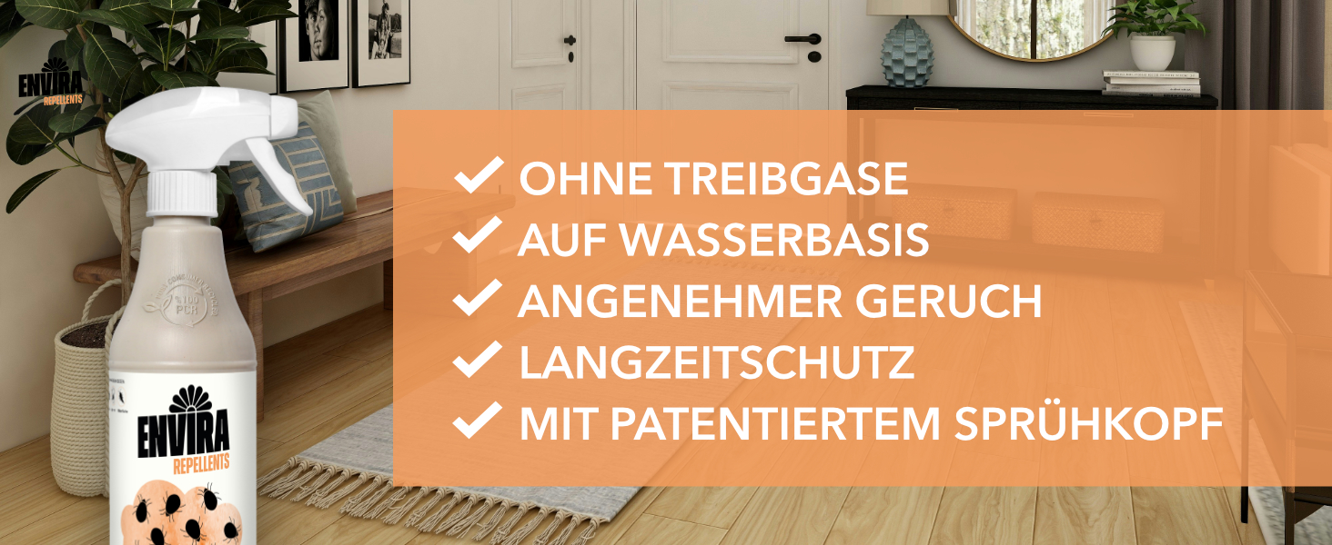 Envira Zecken Abwehrspray A+ Inhalt